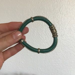 Leather bracelet